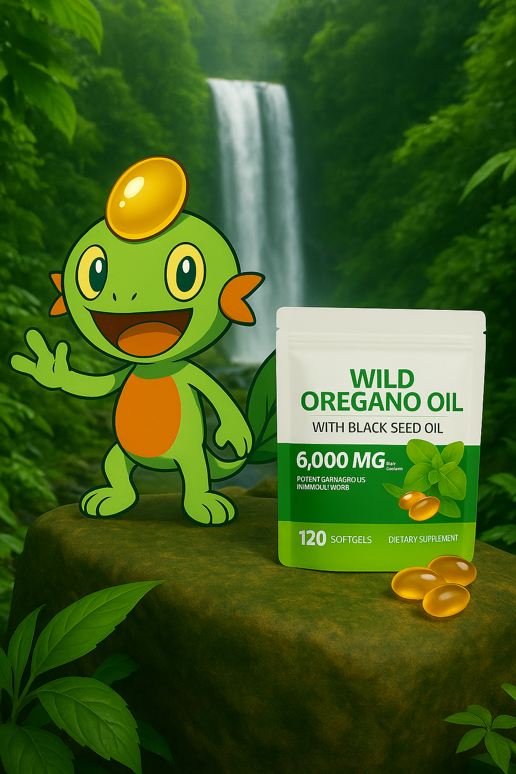 Aceite de orégano puro