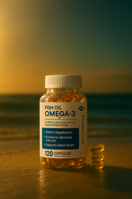Omega 3 Alta Mar – Potencia Cerebral & Salud del Corazón