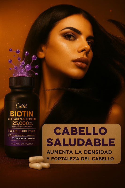 Biotina Plus+ Cabello Fuerte+Colágeno & vitaminas